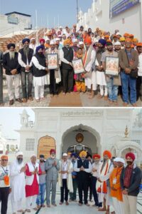 ਗੋਇੰਦਵਾਲ ਸਾਹਿਬ ਵਿਖੇ ਮੱਥਾ ਟੇਕਦੀਆ ਮਰਾਠੀ ਸੰਗਤਾਂ