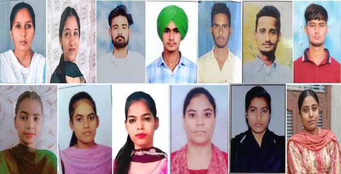 ਯੂਨੀਵਰਸਿਟੀ ਕਾਲਜ ਦੇ ਪੋਸਟ-ਗ੍ਰੈਜੂਏਟ ਪੰਜਾਬੀ ਵਿਭਾਗ ਦਾ ਐਮ. ਏ. ਫ਼ਾਈਨਲ ਸਮੈਸਟਰ ਦਾ ਨਤੀਜਾ ਸ਼ਾਨਦਾਰ