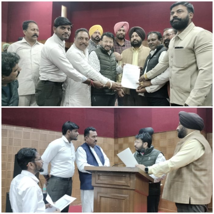 ਮੰਤਰੀ ਦੀ ਹਾਜ਼ਰੀ ਵਿੱਚ ਨਜਾਇਜ਼ ਤੌਰ ਤੇ ਸੰਸਪੈਂਡ ਸਫਾਈ ਕਰਮਚਾਰੀਆਂ ਦਾ ਮੁੱਦਾ ਗਰਮਾਇਆ