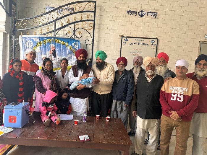 ਸ਼੍ਰੀ ਸੁਖਮਨੀ ਸਾਹਿਬ ਸੇਵਾ ਸੁਸਾਇਟੀ ਫ਼ਰੀਦਕੋਟ ਨੇ ਪਿਲਾਈਆਂ ਪੋਲੀਓ ਬੂੰਦਾਂ