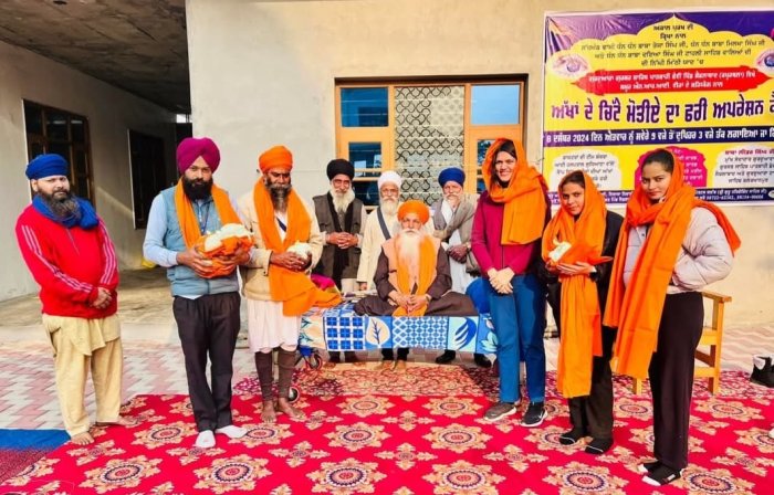 ਸੰਤ ਮਹਾਪੁਰਸ਼ਾ ਦੀ ਯਾਦ ’ਚ ਗੁਰਦੁਆਰਾ ਗੁਰਸਰ ਸਾਹਿਬ ਵਿਖੇ ਲਗਾਇਆ ਅੱਖਾਂ ਦਾ ਮੁਫਤ ਚੈੱਕਅਪ ਕੈਂਪ