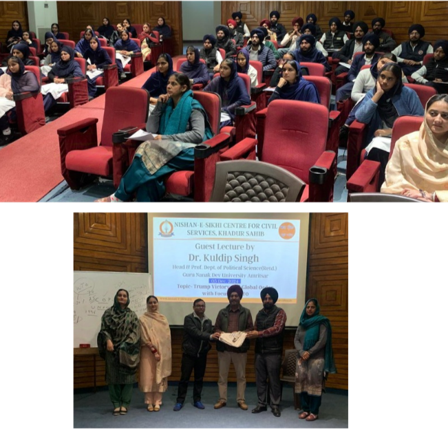 ਡਾ.ਕੁਲਦੀਪ ਸਿੰਘ ਵੱਲੋਂ ਯੂ.ਪੀ.ਐੱਸ. ਸੀ. ਦੇ ਵਿਦਿਆਰਥੀਆਂ ਨੂੰ ਵਿਸ਼ੇਸ਼ ਲੈਕਚਰ