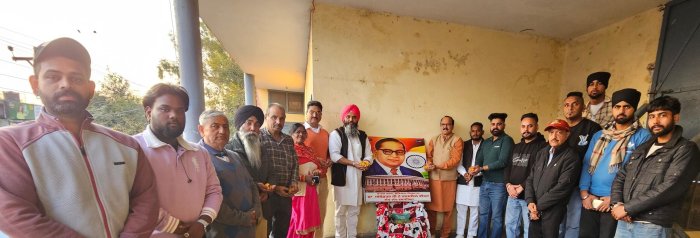 BJP Leaders Pay Floral Tributes to Dr. Bhim Rao Ambedkar on His Death Anniversary