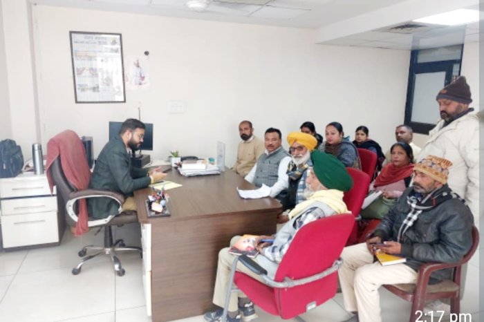 ਭਾਰਤ ਨਿਰਮਾਣ ਮਿਸਤਰੀ ਮਜ਼ਦੂਰ ਯੂਨੀਅਨ ਸੀਟੂ ਦਾ ਇੱਕ ਵਫਦ BOCW ਪੰਜਾਬ ਦੇ ਡਿਪਟੀ ਸੈਕਟਰੀ ਨੂੰ ਮਿਲਿਆ