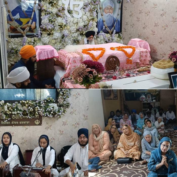 ਸ਼ਹੀਦ ਬਾਬਾ ਹਰਦਿਆਲ ਜੀ ਸੇਵਾ ਸਿਮਰਨ ਕੇਂਦਰ ਸੁਭਾਸ਼ ਨਗਰ ਫਗਵਾੜਾ ਵਿਖੇ ਯਾਦਗਾਰੀ   ਸਮਾਗਮ ਕਰਵਾਇਆ ਗਿਆ