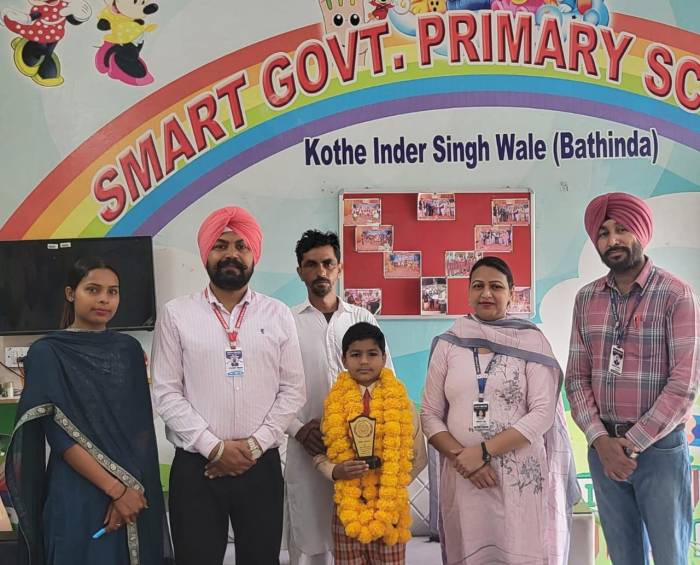 ਕੋਠੇ ਇੰਦਰ ਸਿੰਘ ਵਾਲੇ ਦੇ ਵਿਦਿਆਰਥੀਆਂ ਨੇ ਲਗਾਤਾਰ ਤੀਸਰੇ ਸਾਲ ਨਵੋਦਿਆ ਪ੍ਰੀਖਿਆ ਵਿੱਚ ਗੱਡੇ ਝੰਡੇ