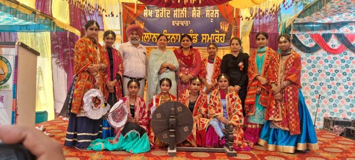 ਸ਼ੇਖ ਫਰੀਦ ਸੀਨੀ.ਸੈਕੰ.ਸਕੂਲ ਦਾ ਸਲਾਨਾ ਇਨਾਮ ਵੰਡ ਸਮਾਰੋਹ