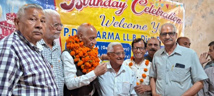 ਪੀ ਡੀ ਸ਼ਰਮਾਂ ਮੁੜ ਤੋ ਫਿਰ ਬਣੇ ਸੀਨੀਅਰ ਸਿਟੀਜ਼ਨ ਕੋਸਲ ਫਿਰੋਜ਼ਪੁਰ ਦੇ ਪ੍ਰਧਾਨ