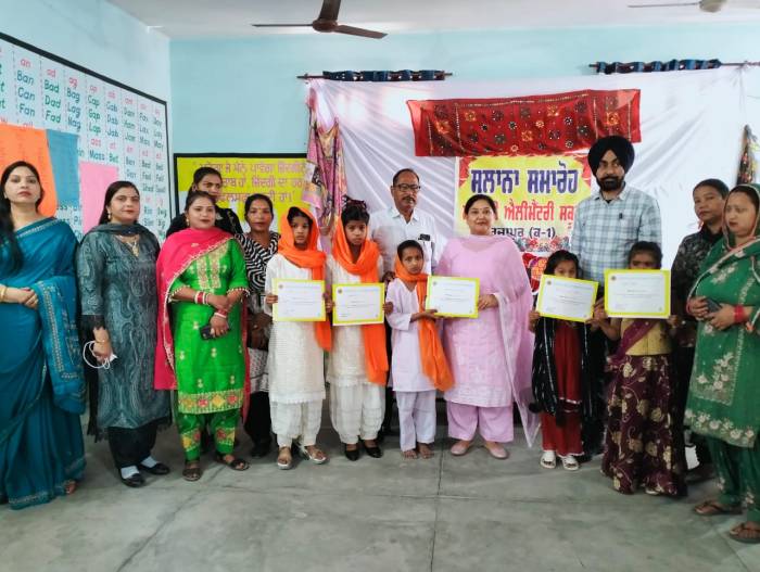 ਮਾਪੇ ਅਧਿਆਪਕ ਮਿਲਣੀ ਤੇ ਗ੍ਰੈਜੂਏਸ਼ਨ ਸੈਰਾਮਨੀ ਦੇ ਵੱਖ-ਵੱਖ ਸਕੂਲਾਂ ਵਿੱਚ ਆਯੋਜਿਤ ਸਮਾਗਮਾਂ ਵਿੱਚ ਜ਼ਿਲ੍ਹਾ ਸਿੱਖਿਆ ਅਧਿਕਾਰੀ ਐਲੀਮੈਂਟਰੀ ਵੱਲੋਂ ਸ਼ਿਰਕਤ