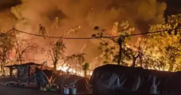 ਰੇਲ ਕੋਚ ਫੈਕਟਰੀ ਦੇ ਗੇਟ ਨੰਬਰ 3 ਨੇੜੇ ਸੈਂਕੜੇ ਪ੍ਰਵਾਸੀ ਮਜ਼ਦੂਰਾਂ ਦੀਆਂ ਝੌਂਪੜੀਆਂ ਵਿੱਚ ਅੱਗ ਲੱਗ ਗਈ