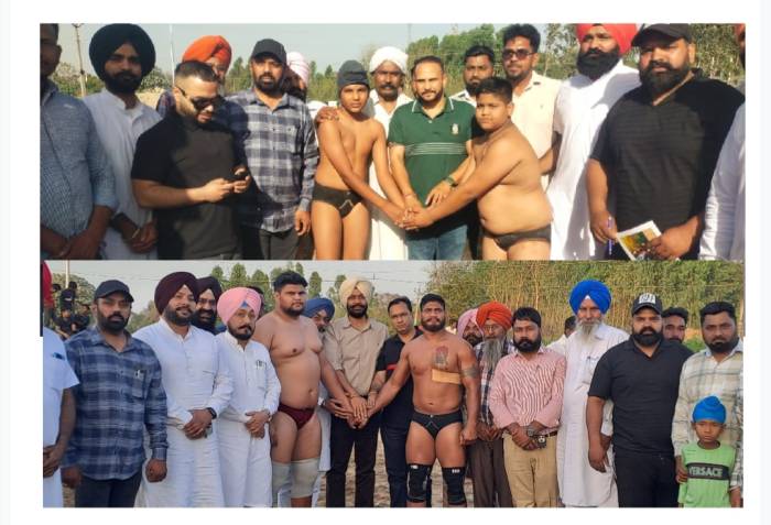 ਪ੍ਰਾਚੀਨ ਚੇਤ ਮੇਲੇ ਤੇ ਕਰਵਾਈਆਂ ਕੁਸ਼ਤੀਆਂ