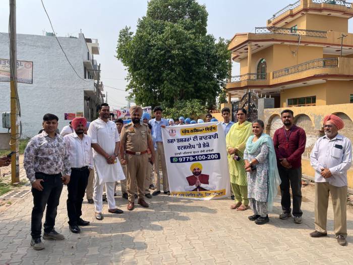 ਸ਼ਹਿਰ ਘਨੌਰ ਚ ਯੁੱਧ ਨਸ਼ਿਆਂ ਵਿਰੁੱਧ’ ਤਹਿਤ ਕੱਢੀ ਜਾਗਰੂਕਤਾ ਰੈਲੀ