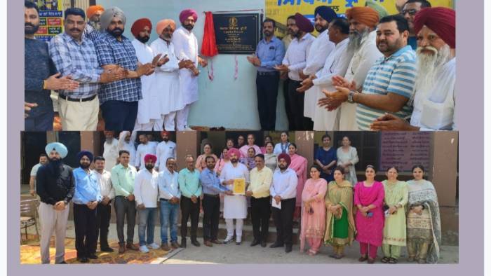 ਸਰਕਾਰੀ ਸਕੂਲ ਵਿਖੇ ਨਵੇਂ ਵਰ੍ਹੇ ਤੇ ਸ੍ਰੀ ਸੁਖਮਨੀ ਸਾਹਿਬ ਦੇ ਜਾਪ ਕਰਵਾਏ