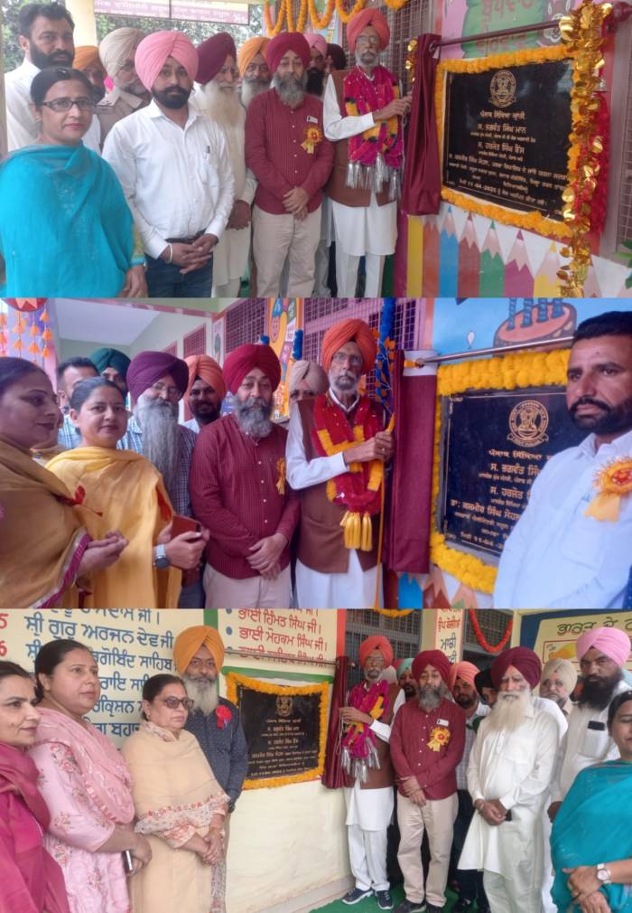 ਪਿੰਡ ਝਬਾਲ ਕਲਾਂ, ਝਬਾਲ ਖੁਰਦ, ਠੱਠਾ, ਮੰਨਣ ਦੇ ਸਰਕਾਰੀ ਸਕੂਲਾਂ ਨੂੰ ਮਿਲੀਆਂ ਆਧੁਨਿਕ ਬੁਨਿਆਦੀ ਸਹੂਲਤਾਂ:- ਵਿਧਾਇਕ ਸੋਹਲ ਨੇ ਕੀਤਾ ਰਸਮੀ ਉਦਘਾਟਨ