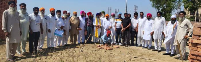 ਪਿੰਡ ਸਰਾਏ ਅਮਾਨਤ ਖਾਂ ਵਿਖੇ ਬਹਿਕਾਂ ਨੂੰ ਜਾਦੇ ਕੱਚੇ ਰਸਤੇ ਨੂੰ ਪੱਕਾ ਕਰਨ ਦਾ ਕੰਮ ਕੀਤਾ ਸ਼ੁਰੂ