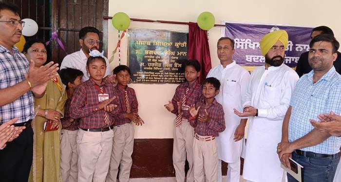 ਸਿੱਖਿਆ ਕ੍ਰਾਂਤੀ ਨੇ ਸਰਕਾਰੀ ਸਕੂਲਾਂ ਪ੍ਰਤੀ ਲੋਕਾਂ ਦੇ ਵਿਸ਼ਵਾਸ ਚ ਕੀਤਾ ਵਾਧਾ – ਵਿਧਾਇਕ ਵਿਜੈ ਸਿੰਗਲਾ