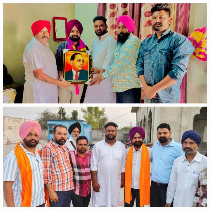 ਫਿਰੋਜ਼ਪੁਰ ਐਸ ਸੀ ਭਾਈਚਾਰੇ ਦਾ ਇੱਕ ਵਫਦ ਨਵਨਿਯੁਕਤ ਪੰਜਾਬ ਰਾਜ ਅਨੁਸੂਚਿਤ ਜਾਤੀਆਂ ਦੇ ਮੈਬਰ ਨੂੰ ਮਿਲਿਆ।