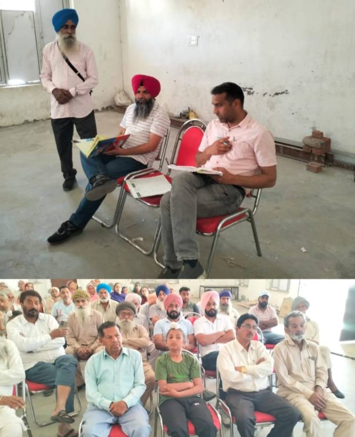 ਗ੍ਰਾਮ ਸਭਾ ਪਿੰਡ ਬੈਂਸ ਦਾ ਆਮ ਇਜਲਾਸ ਹੋਇਆ