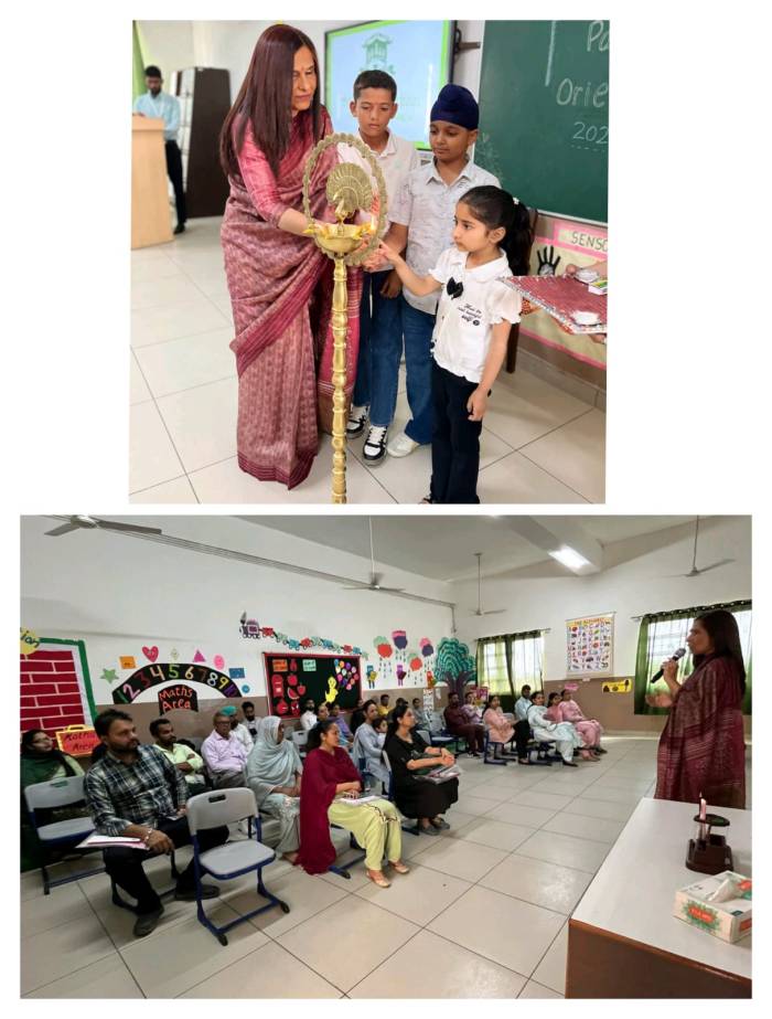 ਸਕੂਲ ਵਿੱਚ ਪੇਰੈਂਟ ਓਰੀਐਂਟੇਸ਼ਨ ਪ੍ਰੋਗਰਾਮ ਕਰਵਾਇਆ