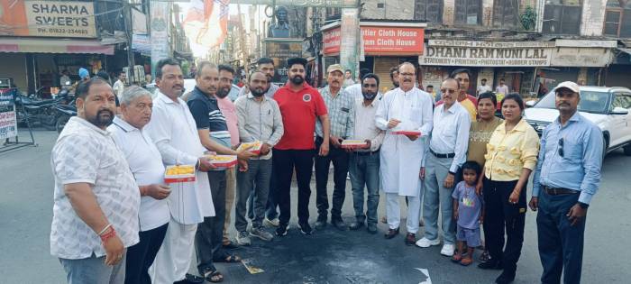 ਭਾਜਪਾ ਵਰਕਰਾਂ ਅਤੇ ਆਗੂਆਂ ਨੇ ਪਾਰਟੀ ਦਾ 45ਵਾਂ ਸਥਾਪਨਾ ਦਿਵਸ ਧੂਮਧਾਮ ਨਾਲ ਮਨਾਇਆ