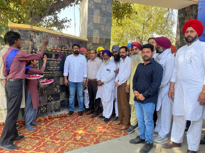 MLA Amolak Singh Inaugurates Development Works at Two Schools