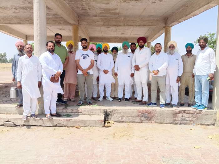 ਮਾਰਕੀਟ ਕਮੇਟੀ ਨਥਾਣਾ ਦੇ ਚੇਅਰਮੈਨ ਵੱਲੋ ਅਨਾਜ ਮੰਡੀਆ ਦਾ ਦੌਰਾ ।