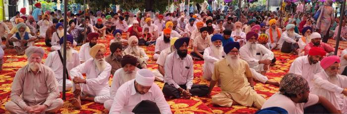 ਗੁਰਦੁਆਰਾ ਬਾਬਾ ਦਰਬਾਰਾ ਸਿੰਘ ਟਿੱਬਾ ਵਿਖੇ ਵਿਸਾਖੀ ਦਾ ਦਿਹਾੜਾ ਸ਼ਰਧਾ ਤੇ ਉਤਸ਼ਾਹ ਨਾਲ ਮਨਾਇਆ