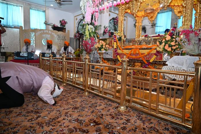ਖਾਲਸਾ ਸਥਾਪਨਾ ਦਿਵਸ ਮੌਕੇ ਭਾਜਪਾ ਨੈਸ਼ਨਲ ਜਨਰਲ ਸਕੱਤਰ ਤਰੁਣ ਚੁੰਘ ਗੁਰਦੁਆਰਾ ਸ੍ਰੀ ਰਕਾਬਗੰਜ ਵਿਖੇ ਹੋਏ ਨਤਮਸਤਕ