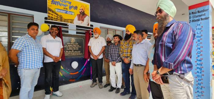 ਪੰਜਾਬ ਸਿੱਖਿਆ ਕ੍ਰਾਂਤੀ ਜ਼ਿਲ੍ਹੇ ਦੇ ਸਰਕਾਰੀ ਸਕੂਲਾਂ ‘ਚ 65 ਲੱਖ ਰੁਪਏ ਦੀ ਲਾਗਤ ਵਾਲੇ ਵਿਕਾਸ ਕੰਮਾਂ ਦੇ ਉਦਘਾਟਨ