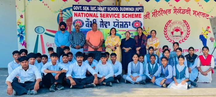 ਡਡਵਿੰਡੀ ਸਕੂਲ ਵਿਖੇ ਇੱਕ ਦਿਨਾਂ ਐਨ.ਐਸ.ਐਸ. ਕੈਂਪ ਲਗਾਇਆ ਗਿਆ