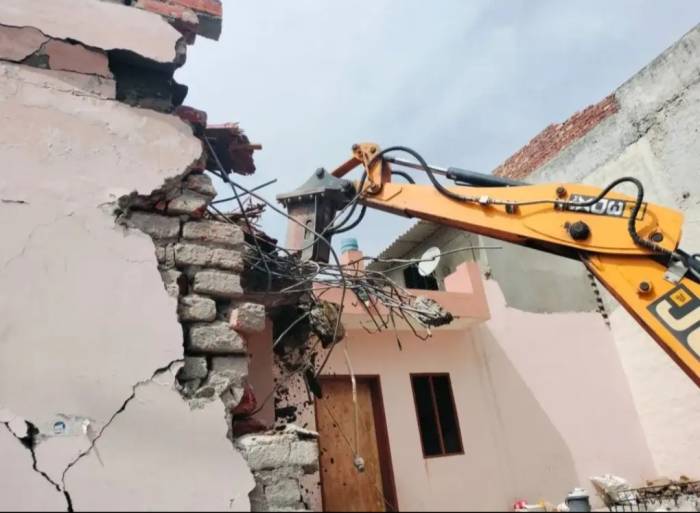 ਯੁੱਧ ਨਸ਼ਿਆਂ ਵਿਰੁੱਧ ਮੁਹਿੰਮ ਤਹਿਤ ਨਸ਼ੀਲੇ ਪਦਾਰਥਾਂ ਦੇ ਤਸਕਰਾਂ ਦੀ ਗੈਰਕਾਨੂੰਨੀ ਉਸਾਰੀ ਢਾਹੀ