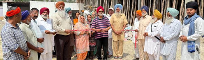 ਜੋਗਿੰਦਰ ਸਿੰਘ ਮਾਨ ਨੇ ਪਿੰਡ ਪ੍ਰੇਮਪੁਰ ਵਿਖੇ ਧਰਮਸ਼ਾਲਾ ਦਾ ਲੈਂਟਰ ਪਾਉਣ ਦੇ ਕੰਮ ਦੀ ਕਰਵਾਈ ਸ਼ੁਰੂਆਤ