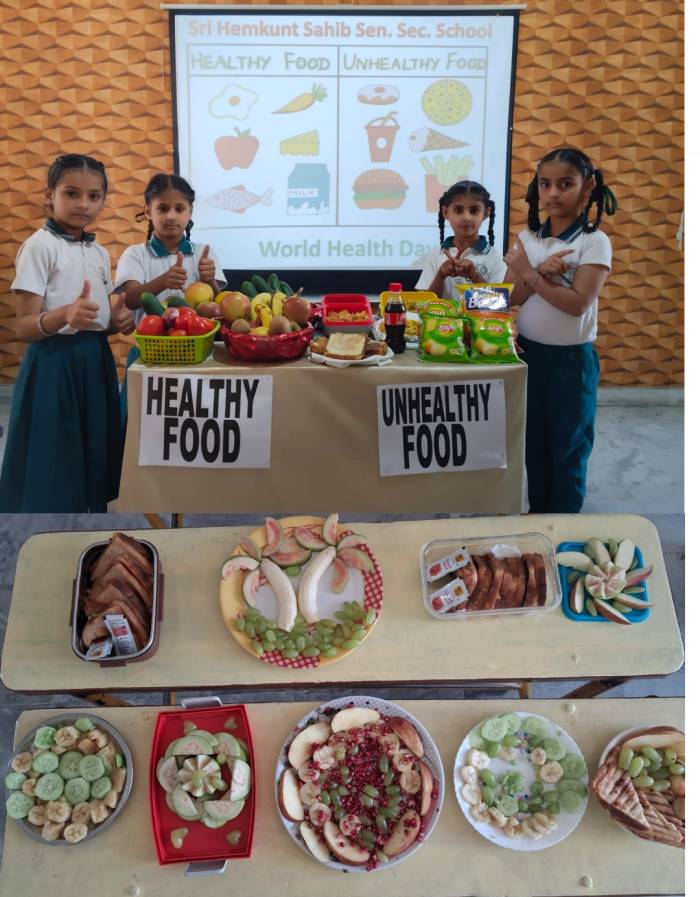 World Health Day Celebrated at Shri Hemkunt Sahib School