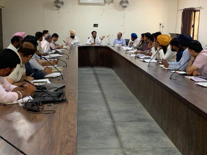 A one-day training session for field staff was organized in Gidderbaha.