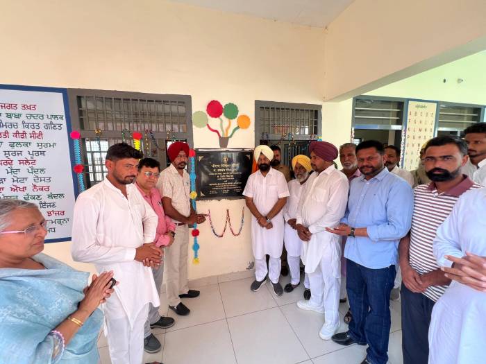 ਗਿੱਦੜਬਾਹਾ ਦੇ ਵਿਧਾਇਕ ਨੇ ਆਪਣੇ ਹਲਕੇ ਦੇ ਵੱਖ-ਵੱਖ ਸਰਕਾਰੀ ਸਕੂਲਾਂ ਦੇ ਵਿਕਾਸ ਪ੍ਰੋਜੈਕਟਾਂ ਦਾ ਕੀਤਾ ਉਦਘਾਟਨ