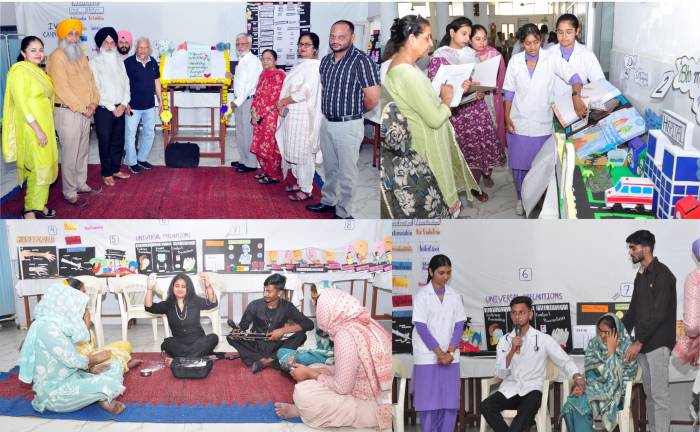 ਗੁਰੂ ਨਾਨਕ ਕਾਲਜ ਆਫ਼ ਨਰਸਿੰਗ ਢਾਹਾਂ ਕਲੇਰਾਂ ਵਿਖੇ ਵਿਸ਼ਵ ਸਿਹਤ ਦਿਵਸ ਮਨਾਇਆ ਗਿਆ