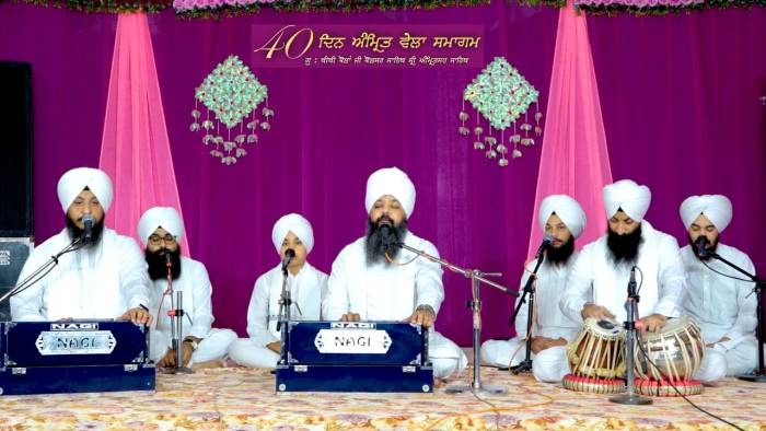 ਸ਼੍ਰੀ ਅਕਾਲ ਤਖਤ ਸਾਹਿਬ ਦੇ ਸਥਾਪਨਾ ਦਿਵਸ  ਮੌਕੇ ਅੰਮ੍ਰਿਤ ਵੇਲੇ ਸਮਾਗਮ ਦੇ 20 ਦਿਨ ਨਿਰਵਿਘਨਤਾ ਸਹਿਤ ਹੋਏ ਸੰਪੂਰਨ 