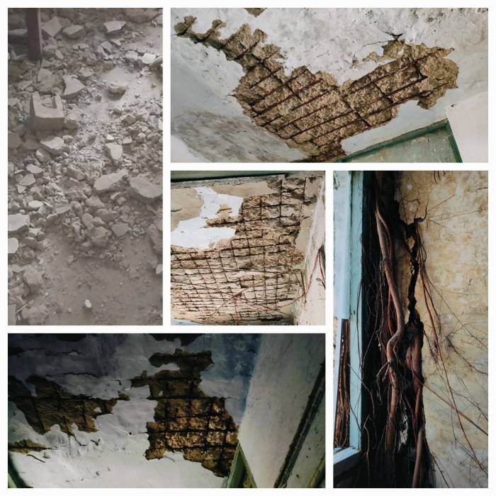 ਉਮਰ ਹੰਢਾ ਚੁੱਕੀ ਬਿਲਡਿੰਗ ਚ ਰਹਿਣ ਲਈ ਮਜਬੂਰ ਬਿਜਲੀ ਬੋਰਡ ਫਿਰੋਜ਼ਪੁਰ ਛਾਉਣੀ ਦਫਤਰ ਦੇ ਕਰਮਚਾਰੀ