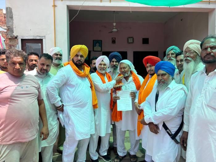 ਗੁਰਮੇਲ ਸਿੰਘ ਸਹਿਜੜਾ ਬਣੇ ਐੱਸ.ਸੀ. ਡਿਪਾਰਟਮੈਂਟ ਪਿੰਡ ਸਹਿਜੜਾ ਦੇ ਪ੍ਰਧਾਨ