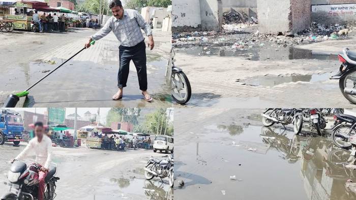 ਸੀਵਰੇਜ਼ ਵਿਭਾਗ ਦੀ ਨਲਾਇਕੀ ਕਾਰਨ ਨਰਕ ਭਰੀ ਜਿੰਦਗੀ ਜਿਉਣ ਲਈ ਮਜ਼ਬੂਰ ਸ਼ਹਿਰ ਵਾਸੀ