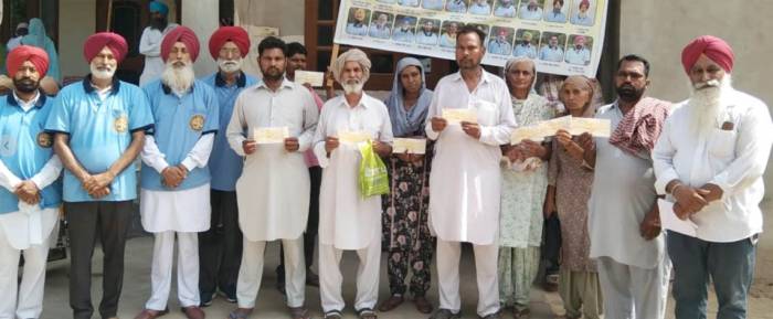 ਸਰਬੱਤ ਦਾ ਭਲਾ ਚੈਰੀਟੇਬਲ ਟਰੱਸਟ ਵੱਲੋਂ ਲੋੜਵੰਦਾ ਨੂੰ ਦਵਾਈਆਂ ਖਰੀਦਣ ਲਈ ਦਿੱਤੀ ਵਿੱਤੀ ਸਹਾਇਤਾ