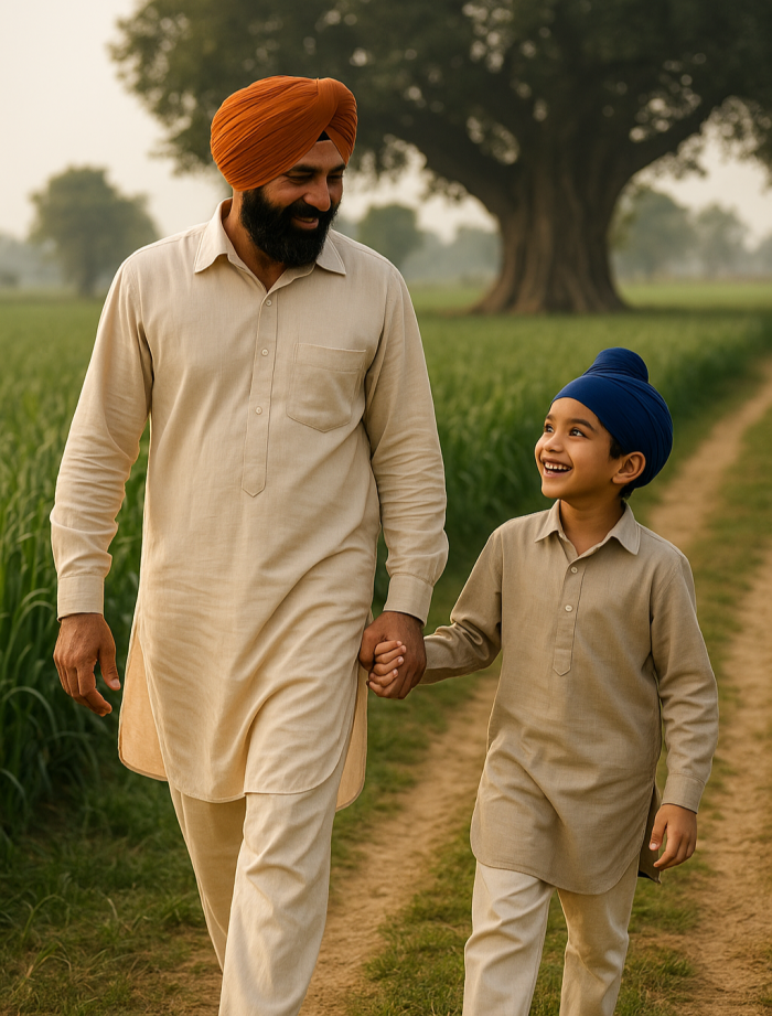 ਪਰਿਵਾਰ ਦਾ ਮਜ਼ਬੂਤ ਥੰਮ੍ਹ : ਪਿਤਾ 