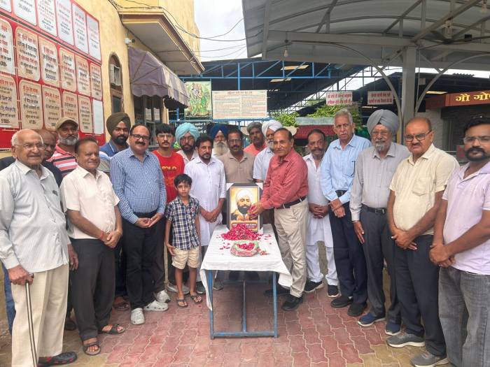 ਫਰੀਡਮ ਫਾਇਟਰਜ਼ ਡੀਪੈਂਡੈਟਸ ਐਸੋਸੀਏਸ਼ਨ ਨੇ ਊਧਮ ਸਿੰਘ ਦਾ 86 ਵਾਂ ਸ਼ਹੀਦੀ ਦਿਹਾੜਾ ਮਨਾਇਆ