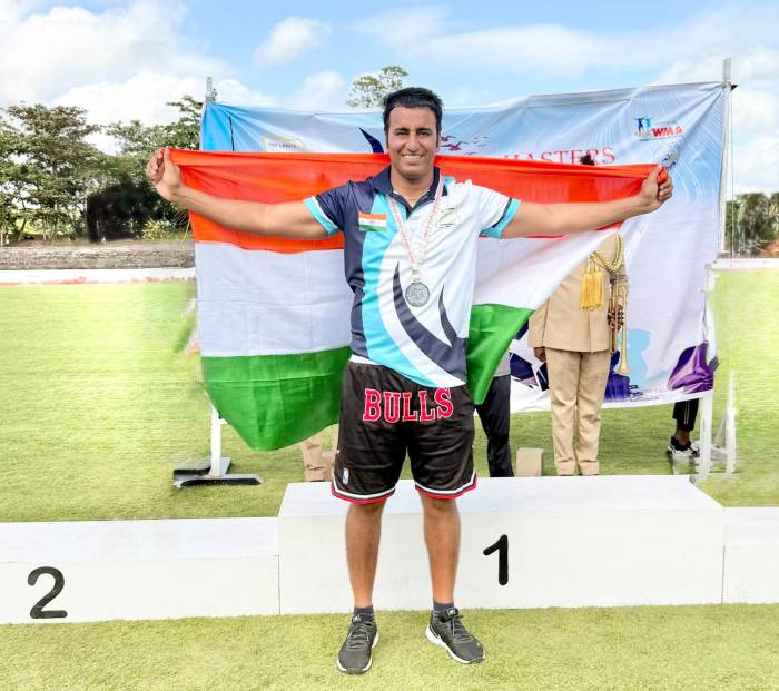 ਸ਼੍ਰੀਲੰਕਾ ਵਿਖੇ ਹੋਈਆਂ 38ਵੀਆਂ ਇੰਟਰਨੈਸ਼ਨਲ ਓਪਨ ਮਾਸਟਰ ਅਥਲੈਟਿਕ ਖੇਡਾਂ ’ਚ ਭਾਰਤ ਦੇ ਲਵਲੀ ਸਰਾਂ ਨੇ ਜਿੱਤੇ ਦੋ ਮੈਡਲ