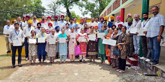 ਵਿਧਾਨ ਸਭਾ ਹਲਕਾ 089 ਜੈਤੋ ਅਧੀਨ 159 ਬੀ.ਐੱਲਓਜ਼. ਨੂੰ ਦਿੱਤੀ ਗਈ ਟ੍ਰੇਨਿੰਗ