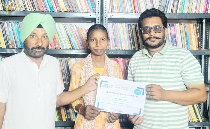 ਮੁਫਤ ਏਆਈ ਕੋਰਸ ਵਿੱਚੋਂ ਹਰਮਨ ਸਰੋਏ ਨੇ ਕੀਤੇ 90 ਪ੍ਰਤੀਸ਼ਤ ਸਕੋਰ ਹਾਸਿਲ