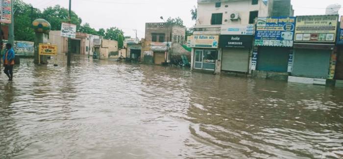 ਸ੍ਰੀ ਮੁਕਤਸਰ ਸਾਹਿਬ ’ਚ ਭਾਰੀ ਮੀਂਹ ਕਾਰਨ ਹੋਈ ਜਲ ਥਲ