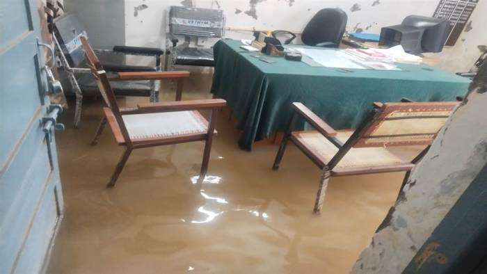 ਭਾਰੀ ਬਾਰਿਸ਼ ਕਾਰਨ ਪਾਵਰਕਾਮ ਦਫ਼ਤਰ ਪਾਣੀ ’ਚ ਡੁੱਬਿਆ