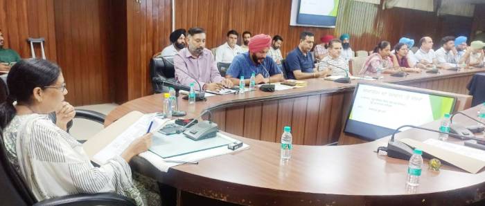 ਉਪ ਮੰਡਲ ਮੈਜਿਸਟਰੇਟ ਵੱਲੋਂ 15 ਅਗਸਤ ਨੂੰ ਮਨਾਏ ਜਾਣ ਵਾਲੇ ਜ਼ਿਲ੍ਹਾ ਪੱਧਰੀ ਆਜ਼ਾਦੀ ਦਿਹਾੜਾ ਸਮਾਗਮ ਦੀਆਂ ਤਿਆਰੀਆਂ ਸਬੰਧੀ ਮੀਟਿੰਗ