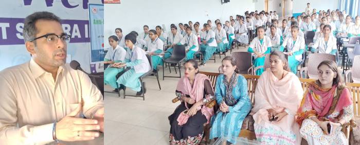 ਜਿਲ•ਾ ਕਾਨੂੰਨੀ ਸੇਵਾਵਾਂ ਅਥਾਰਟੀ ਵੱਲੋਂ ਸੰਤ ਸਹਾਰਾ ਇੰਸਟੀਚਿਊਟ ਕਾਲਜ ਵਿਖੇ ਮਨੁੱਖੀ ਤਸਕਰੀ ਵਿਰੋਧੀ ਸਬੰਧੀ ਜਾਗਰੂਕਤਾ ਸੈਮੀਨਾਰ ਕਰਵਾਇਆ ਗਿਆ